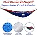 Chill Gorilla Hammock Underquilt. Lightweight Camping Quilt. Hammock Camping Accessories. Blue