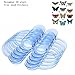 Usstore 10pcs C-Shape Blue Teeth Whitening Intraoral Cheek Lip Retractor Mouth Opener S M L (M)