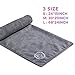 LEVOIT Yoga Mat Towel, Hot Yoga Non Slip Microfiber Mat Towel, Hand Towel, Body Towel, 3 in 1 Set, Super Soft Sweat Absorbent Fast Dry, Ideal for Pilates, Bikram, Sports, Workout & More