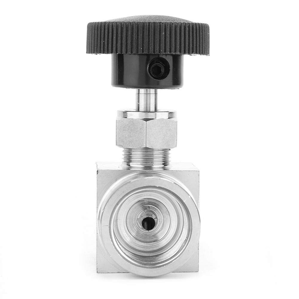 Straight Needle Valve Stainless Steel BSPP Female Thread for Transmission Of Water Gas, Oil, Fuel And Other Media(1/2") - Image 5
