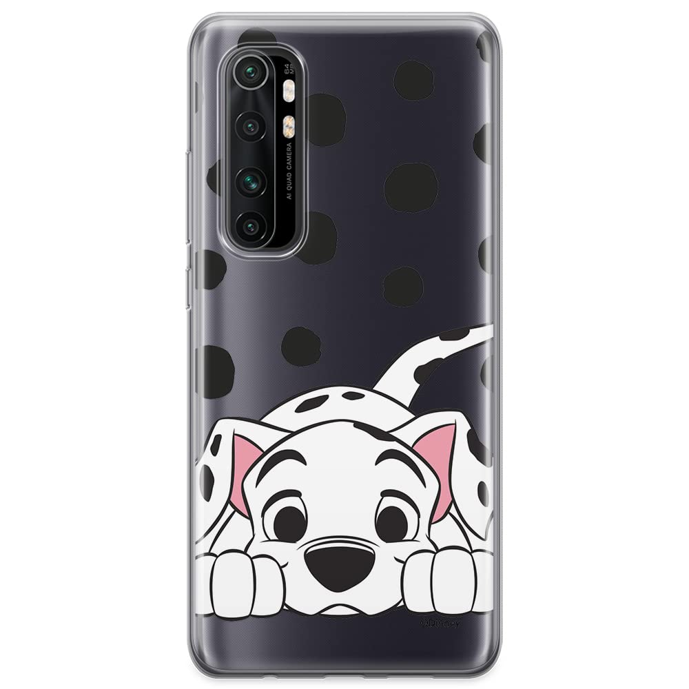 ERT GROUP mobile phone case for Xiaomi MI NOTE 10 Lite original and officially Licensed Disney pattern Dalmatian 004 optimally adapted to the shape of the mobile phone, partially transparent