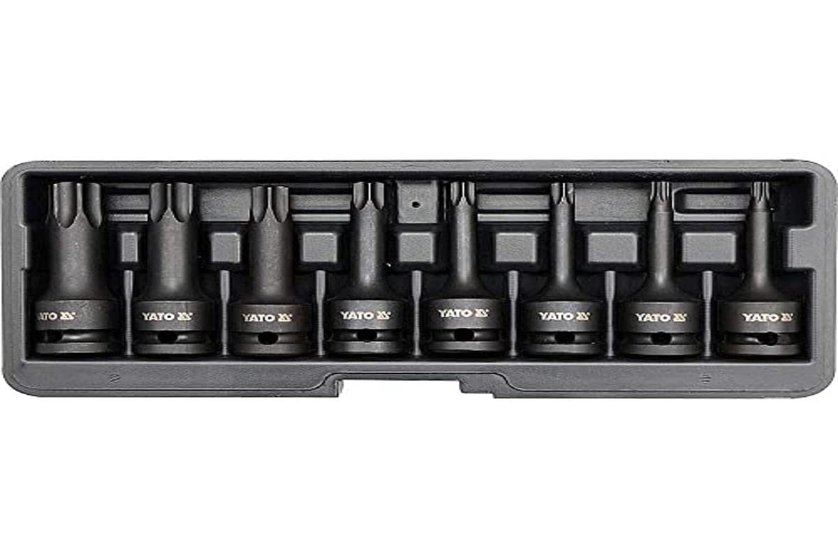 Yato YT-1065 – Socket Impact BIT Set TORX 8pcs 1/2 "