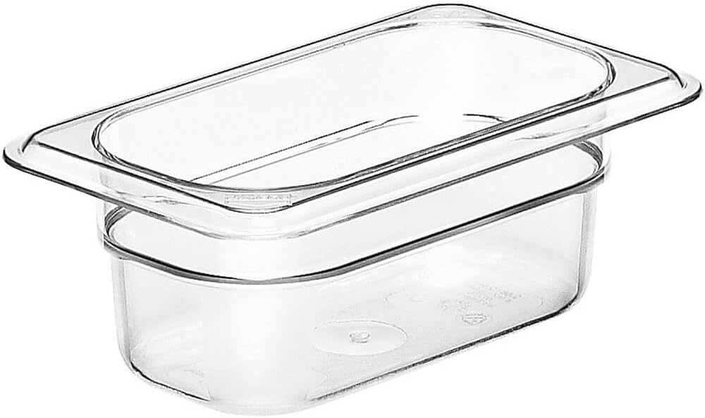 Cambro 92CW135 Camwear Food Pan plastic 1/9-size 2-1/2