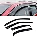 VXMOTOR for 1998-2002 Toyota Corolla 4 Door Sedan & 1998-2002 Chevrolet Prizm Models Sun/RAIN/Wind Guard Smoke Vent Shade Deflector Window Visor 4PCs