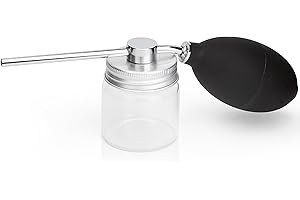 AMVINER Diatomaceous Earth Powder Duster, Garden Duster Applicator, Puffer Dispenser Spreader to Diatomaceous Earth with Metal Tube, Spray Bottle for Organic Gardening Agricultural Supply