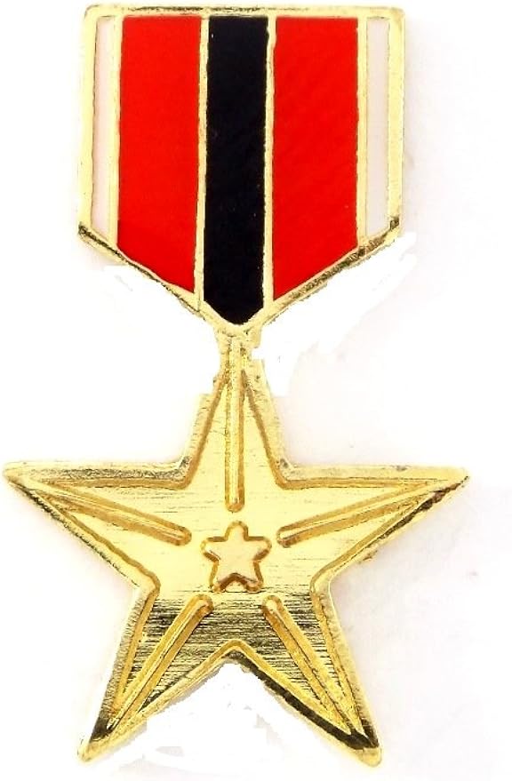 U.S. Air Force Bronze Star Lapel Hat Pin Military PPM 766