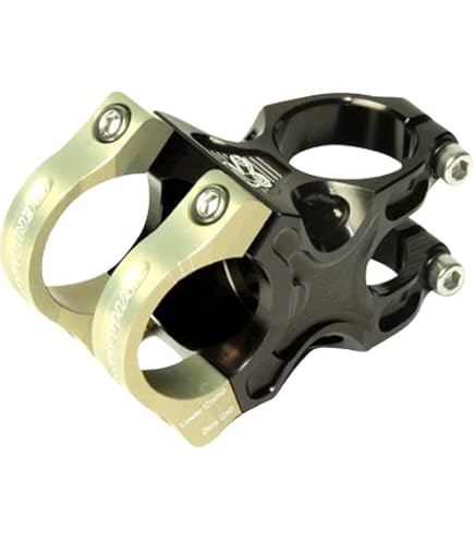 Amazon.com : System EX Black Adjustable Bike Stem - 31.8mm, 125mm
