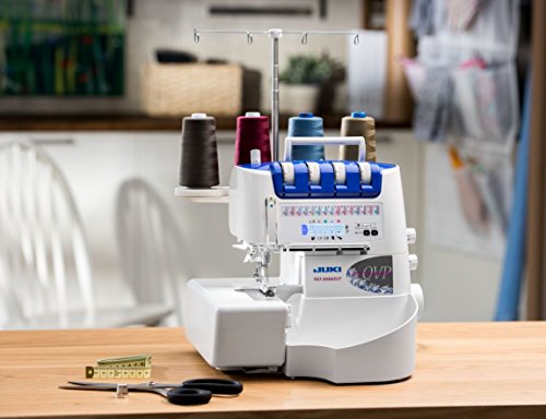 JUKI MO-2000QVP Automatic Needle Overlocker, Metal, White, 33 x 28 x 31 cm