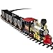 Best Choice Products Kids Classic Battery Operated Electric Railway Train Car Track Set for Play Toy, Decor w/ Real Smoke, Music, Lights - Multicolor