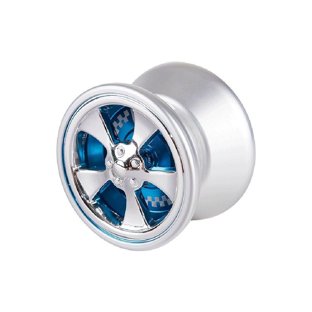 Duncan Toys Metal Racer Yo-Yo, Aluminum Advanced Level Yo-Yo with Racer Caps and SG Sticker Response, Mystery Color