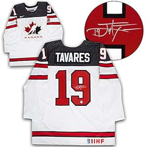 John Tavares Team Canada Autographed White Nike World ...