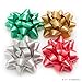 Hallmark Holiday Bow Assortment (20 Gift Bows, 2 Sizes) for Christmas Presents and Birthdays, assorted bow bundle, 6 colors (5XCB1118)