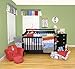 Trend Lab Dr. Seuss Cat in The Hat 3 Piece Crib Bedding Set, Green/Blue/Gray