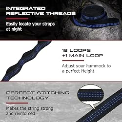 Camping Hammock, Portable Hammocks with Mosquito