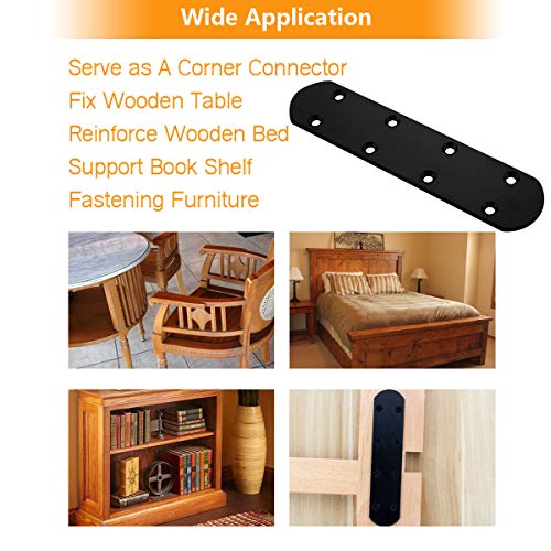 5 Straight+Brackets+Mending+Joining+Connector