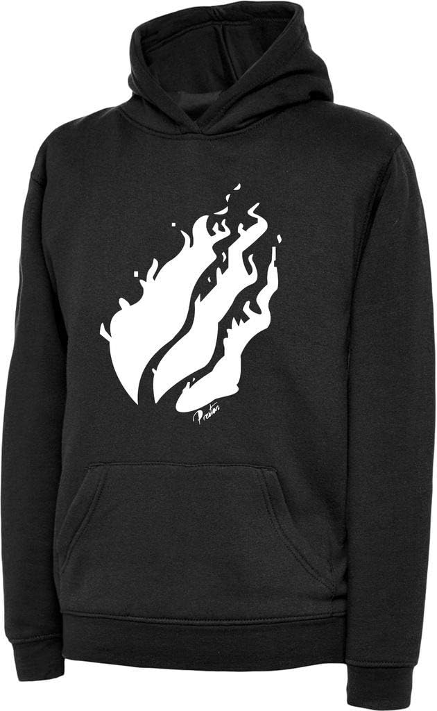 Boys Girls Kids Prestonplayz Hoody Hoodie Hooded Sweatshirt YouTube Youtuber Preston Gaming Top 11-13 Years Black