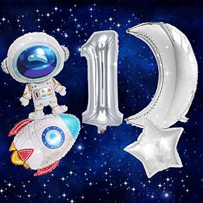 Home Garden 36 Rocket Rocketship Blasting Space Astronaut Balloon Party Free Shipping Greeting Cards Party Supply