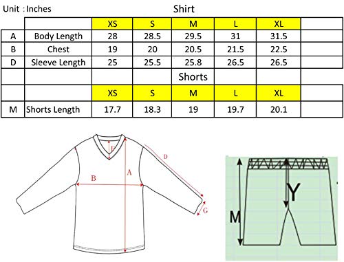 image for KELME Goalkeeper Jersey Uniform Bundle - Set Includes Goalkeeper Shirt
