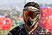 Virtue Stealth Paintball Mask Visor for VIO Contour/Extend / Dye I4 / Empire E-Flex / V-Force Grill/Profiler and More - Red / Black