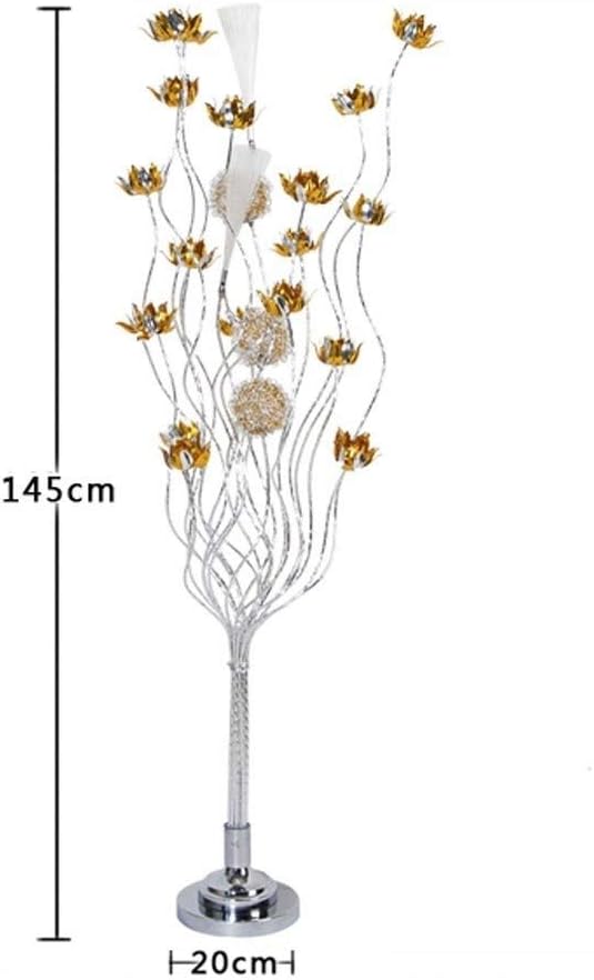 led flower floor lamp