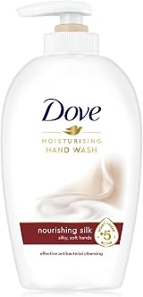 6x Dove Fine Silk Caring Hand Wash 250ml Moisturising Soft Smooth Hands view 2
