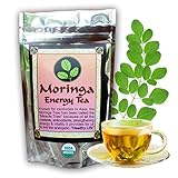 MORINGA ENERGY TEA - Loose leaf. USDA Organic, hand harvested and freshly packaged. Large 3 oz size, with this Moringa Tea loose leaf..