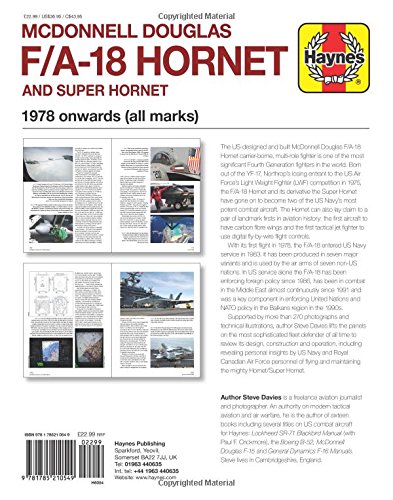 General Dynamics F16 Fighting Falcon Manual 1978 onwards all marks Haynes Owners Workshop Manuals