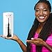 Electric Toothbrush Sonic Edge with Extended Battery Life - 4 toothbrush heads and 2min auto-timer