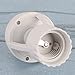 Chinatera Light Sensor Socket Light Switches Motion Sensing Light Socket Adjustable 360 Degree E27 socket