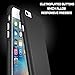 MoboZx iPhone 6 Case, iPhone 6s case, [Premium Tempered Glass Screen Protector Included] Dual-Layer [Rugged PC + Flexible TPU] Slim Protective Anti-Slippery Shock-Proof Bumper for iPhone 6/6S (Black)