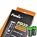 Fenix PD35 1000 Lumen CREE XP-L LED Compact Tactical Flashlight Bundle with EdisonBright 18650 2600mAh Li-ion Rechargeable Batteries and Charger