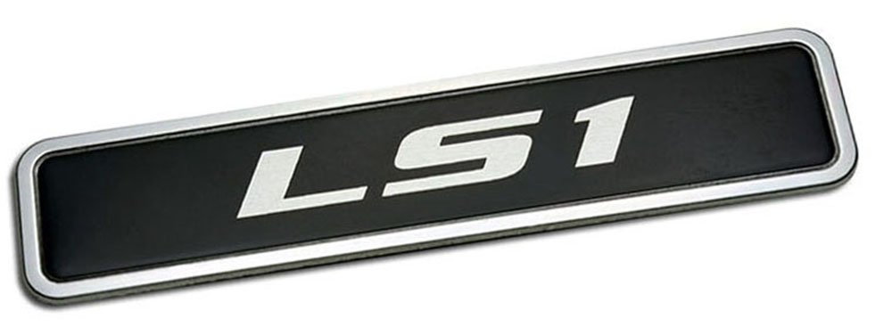 LS1 Old School Real Aluminum Auto Emblem Badge Nameplate for Pontiac Trans Am Firebird WS6 Chevy Chevrolet Corvette C5 Camaro Z28 SS Super Sport Holden Vehicles Clubsport R8 Grange GTS Maloo Senator Signature 300 Coupe SE LE Avalanche XUV AWD Monaro CV8 VT VX Y Series Elfin MS8 Streamliner Clubman Mosler MT Crate 900 98 99 00 01 02 03 04 05 06 07 08 09 10 11 12 13 1998 1999 2000 2001 2002 2003 2004 2005 2006 2007 2008 2009 2010 2011 2012 2013