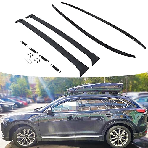 Roof Rail Rack & Cross Bar for Mazda CX9 CX9 2016 2017 2018 2019 2020