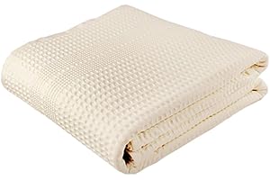 GILDEN TREE Waffle Bath Sheet Large Bath Towels Quick Dry Thin Body Towels, 40x80 Oversized Bath Towels for Adults, Classic Style (Cream)