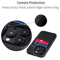 Dockem Card Case for iPhone 14 Pro with Built-in