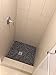 Sliced Charcoal Black Pebble Tile 1 sq.ft. (Mesh Mounted)