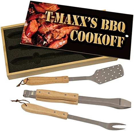Personalized Printed BBQ Gift Set - BRAND NEW with FREE Printing