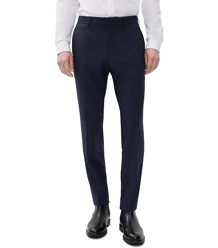 Hugo Boss Men's Kaito1-Travel1 Gray Tapered Slim Fit Casual Pants