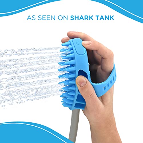 Aquapaw Dog Bath Brush Pro Sprayer and Scrubber Tool in One Indoor