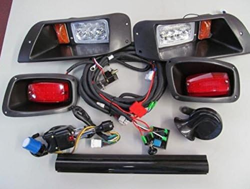 TNS STORE EZGO TXT Golf Cart Street Legal LED Light Kit With Turn &amp; Brake Lites #2000L