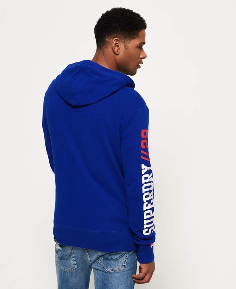 superdry trackster zip hoodie