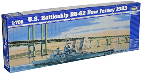 Trumpeter 1/700 USS New Jersey BB62 Battleship 1983 Model Kit