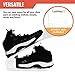 Homeries Shoe Organizer Slots (18 Pack) – Space Saving Adjustable Shoes Organizer Rack for Closet – Easy Shoe Stacker for Sneakers, Low Heels, High Heels, Sandals, Kids Shoes