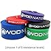 WOD Nation Pull up Assistance Bands Best for Pullup Assist, Chin Ups, Resistance Band Exercise, Stretch, Mobility Bench Work & Serious Fitness - Single Band 41 inch Straps