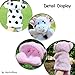 4pcs Glove Puppets Animal Hand Puppets for Kids Plush Toys Storytelling Game Props--Farm Animals