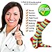 CPR Compression Socks for Women Men Nurses Compression Stockings for Woman Graduated Compression Sock 20 30 mmHg Knee High Nursing Travel Comfortable