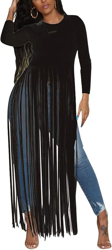 Kafiloe Womens Sexy Long Sleeve Solid 