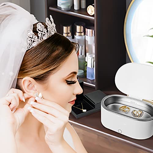 Ultrasonic Jewelry Cleaner, Portable Ultrasonic Cleaner, 45KHz