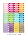 Monthly Planner Stickers Rainbow Hydrate Stickers Planner Labels Compatible with Erin Condren Vertical Life Planner