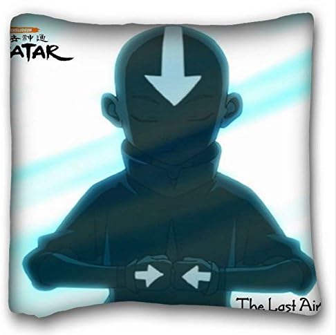 Custom Characteristic ( Avatar Anime Avatar The Last Airbender ) Custom Cotton &amp; Polyester Soft Rectangle Pillow Case Cover 16x16 inches (One Side) suitable for Full-bed PC-Purple-14948